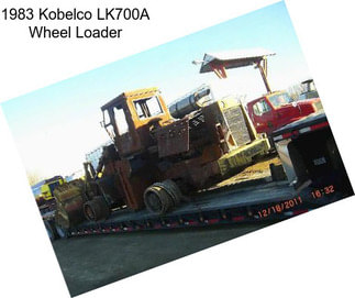 1983 Kobelco LK700A Wheel Loader