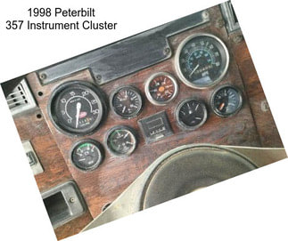 1998 Peterbilt 357 Instrument Cluster
