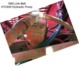 1992 Link-Belt HTC830 Hydraulic Pump
