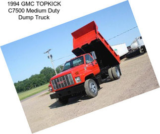 1994 GMC TOPKICK C7500 Medium Duty Dump Truck