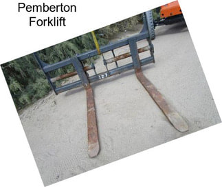 Pemberton Forklift