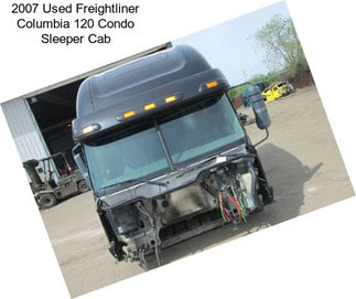 2007 Used Freightliner Columbia 120 Condo Sleeper Cab