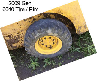 2009 Gehl 6640 Tire / Rim