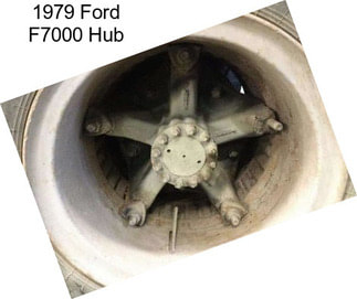 1979 Ford F7000 Hub