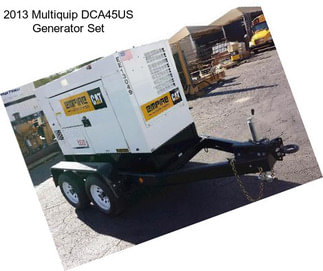 2013 Multiquip DCA45US Generator Set