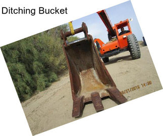 Ditching Bucket