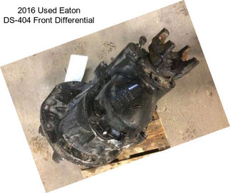 2016 Used Eaton DS-404 Front Differential