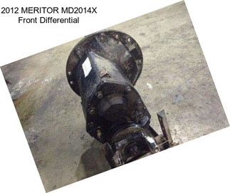 2012 MERITOR MD2014X Front Differential