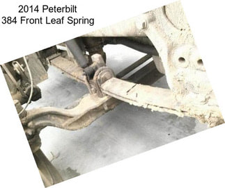 2014 Peterbilt 384 Front Leaf Spring