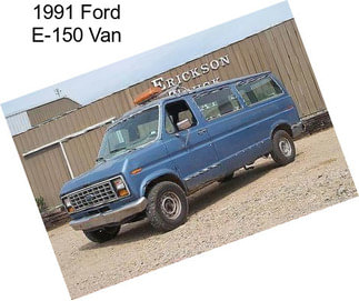 1991 Ford E-150 Van