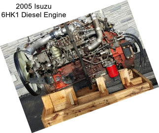 2005 Isuzu 6HK1 Diesel Engine