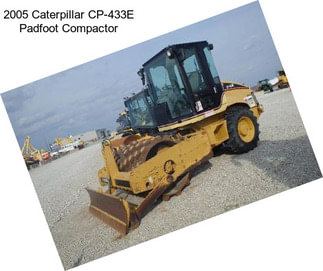 2005 Caterpillar CP-433E Padfoot Compactor