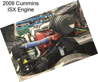 2009 Cummins ISX Engine