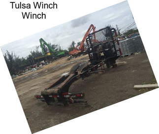 Tulsa Winch Winch