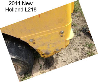 2014 New Holland L218