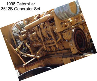 1998 Caterpillar 3512B Generator Set