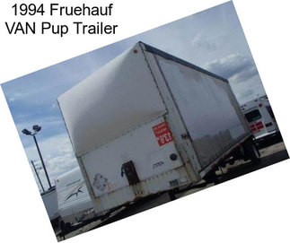 1994 Fruehauf VAN Pup Trailer