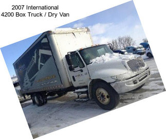 2007 International 4200 Box Truck / Dry Van