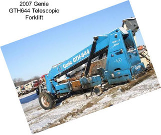 2007 Genie GTH644 Telescopic Forklift