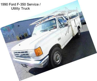 1990 Ford F-350 Service / Utility Truck