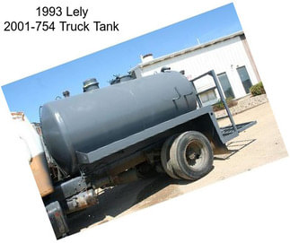 1993 Lely 2001-754 Truck Tank