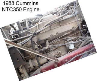 1988 Cummins NTC350 Engine