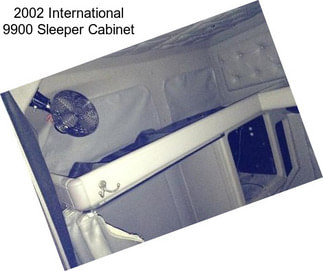 2002 International 9900 Sleeper Cabinet