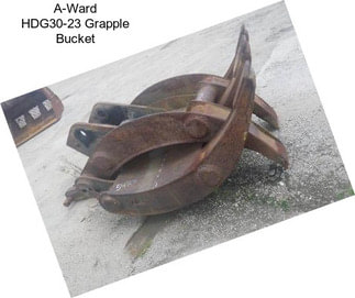 A-Ward HDG30-23 Grapple Bucket