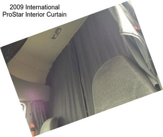 2009 International ProStar Interior Curtain