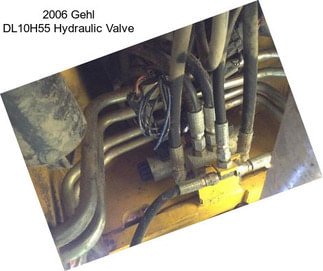 2006 Gehl DL10H55 Hydraulic Valve
