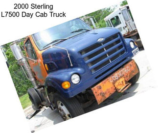 2000 Sterling L7500 Day Cab Truck