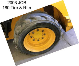2008 JCB 180 Tire & Rim