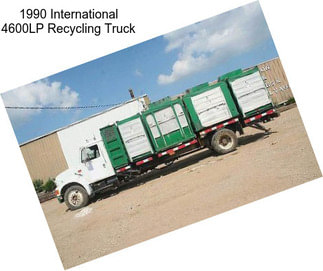 1990 International 4600LP Recycling Truck