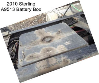 2010 Sterling A9513 Battery Box