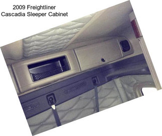 2009 Freightliner Cascadia Sleeper Cabinet