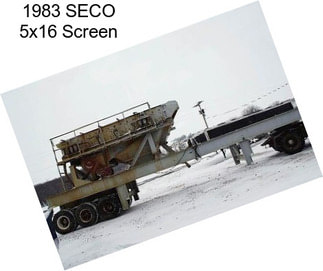 1983 SECO 5x16 Screen
