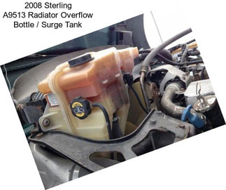 2008 Sterling A9513 Radiator Overflow Bottle / Surge Tank