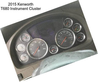 2015 Kenworth T680 Instrument Cluster