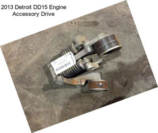 2013 Detroit DD15 Engine Accessory Drive