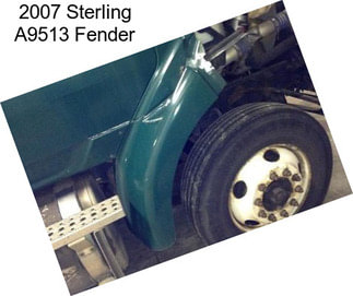 2007 Sterling A9513 Fender