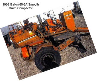 1986 Galion 65-5A Smooth Drum Compactor