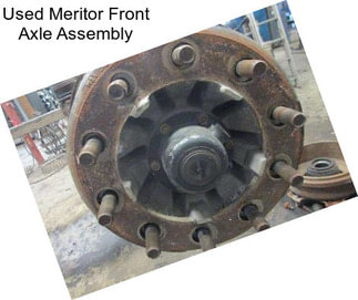 Used Meritor Front Axle Assembly