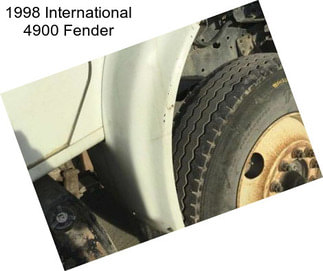 1998 International 4900 Fender