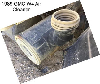 1989 GMC W4 Air Cleaner