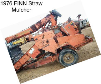 1976 FINN Straw Mulcher