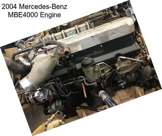 2004 Mercedes-Benz MBE4000 Engine