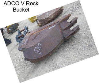 ADCO V Rock Bucket