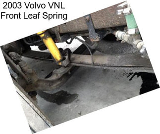 2003 Volvo VNL Front Leaf Spring