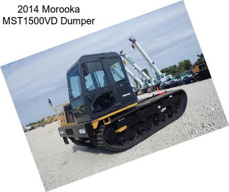 2014 Morooka MST1500VD Dumper