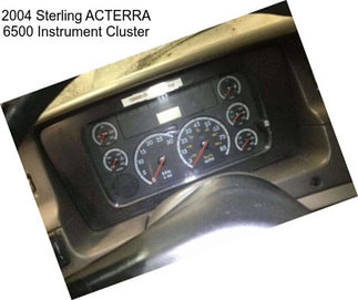 2004 Sterling ACTERRA 6500 Instrument Cluster
